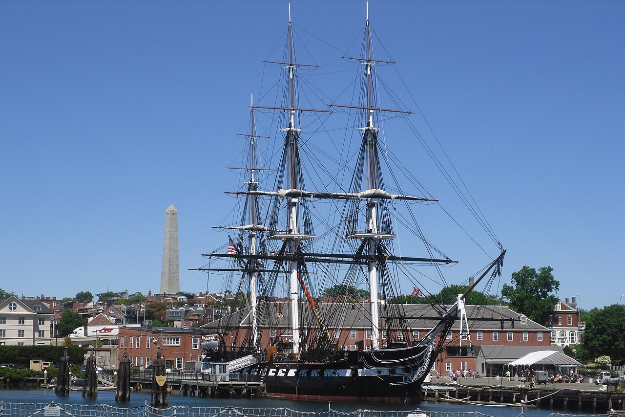 USS Constitution and Bunker Hill